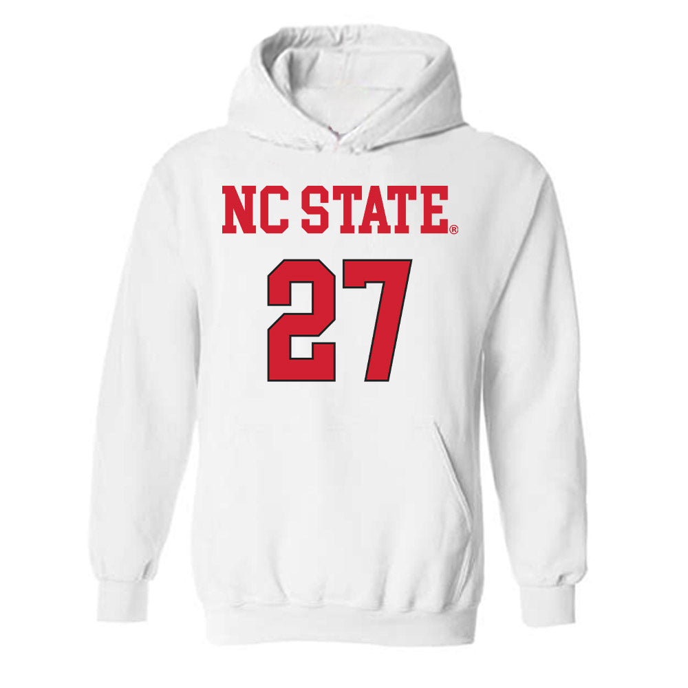 NC State - NCAA Women's Volleyball : Rebecca Ring - Replica Shersey Hooded Sweatshirt-0