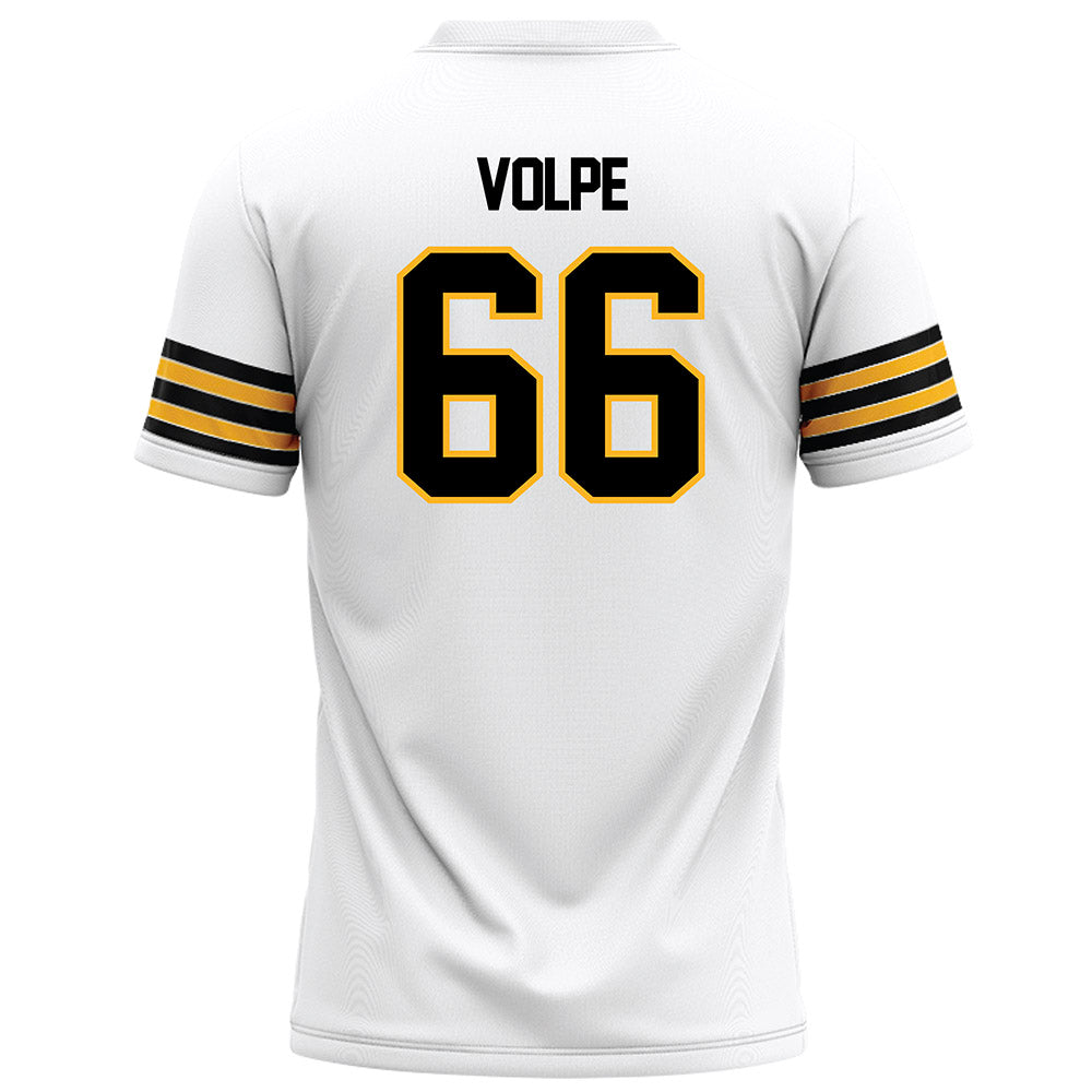 Towson - NCAA Football : Dan Volpe - White Jersey-1