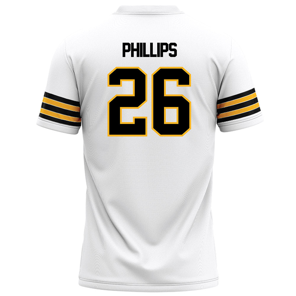 Towson - NCAA Football : Kahseim Phillips - White Jersey-1