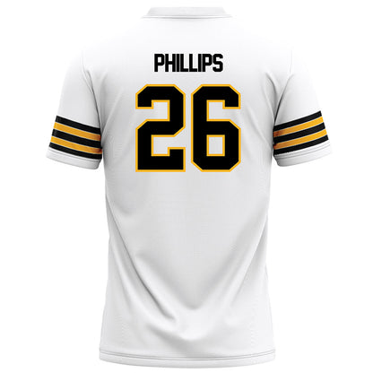 Towson - NCAA Football : Kahseim Phillips - White Jersey-1