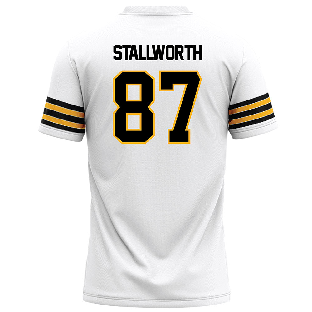 Towson - NCAA Football : Jordan Stallworth - White Jersey-1