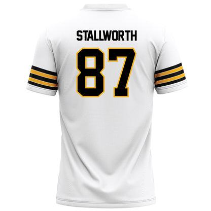 Towson - NCAA Football : Jordan Stallworth - White Jersey-1