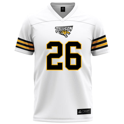 Towson - NCAA Football : Kahseim Phillips - White Jersey-0