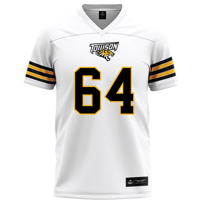 Towson - NCAA Football : Joden Nelson - White Jersey-0
