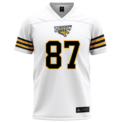 Towson - NCAA Football : Jordan Stallworth - White Jersey-0