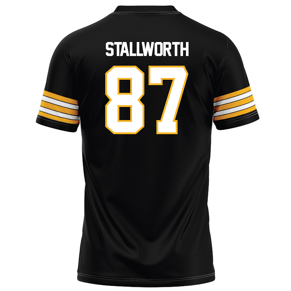Towson - NCAA Football : Jordan Stallworth - Black Jersey-1