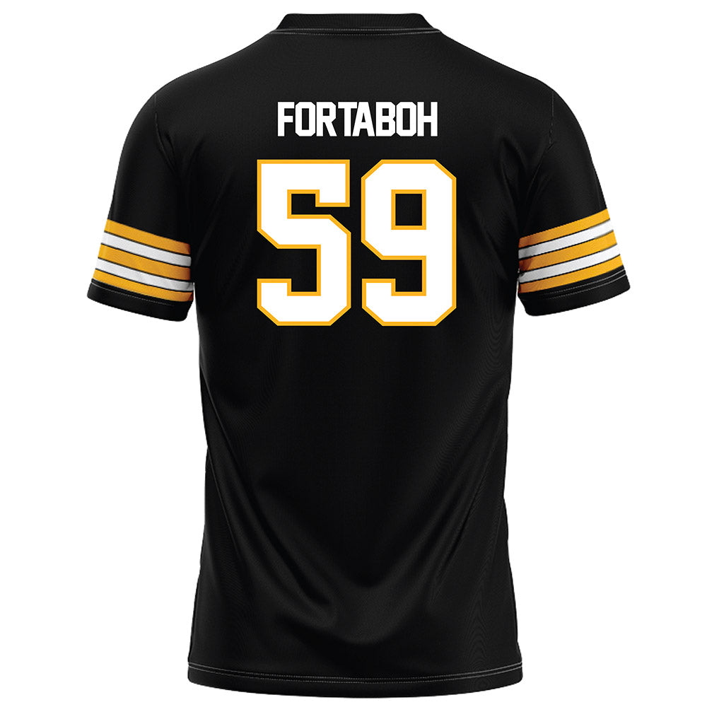 Towson - NCAA Football : Chab Fortaboh - Black Jersey