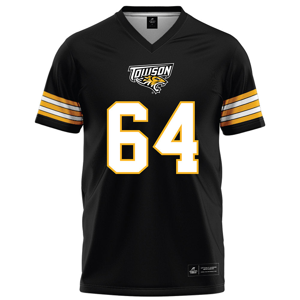 Towson - NCAA Football : Joden Nelson - Black Jersey-0