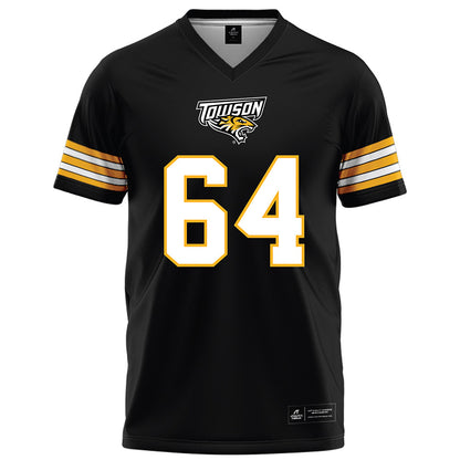 Towson - NCAA Football : Joden Nelson - Black Jersey-0
