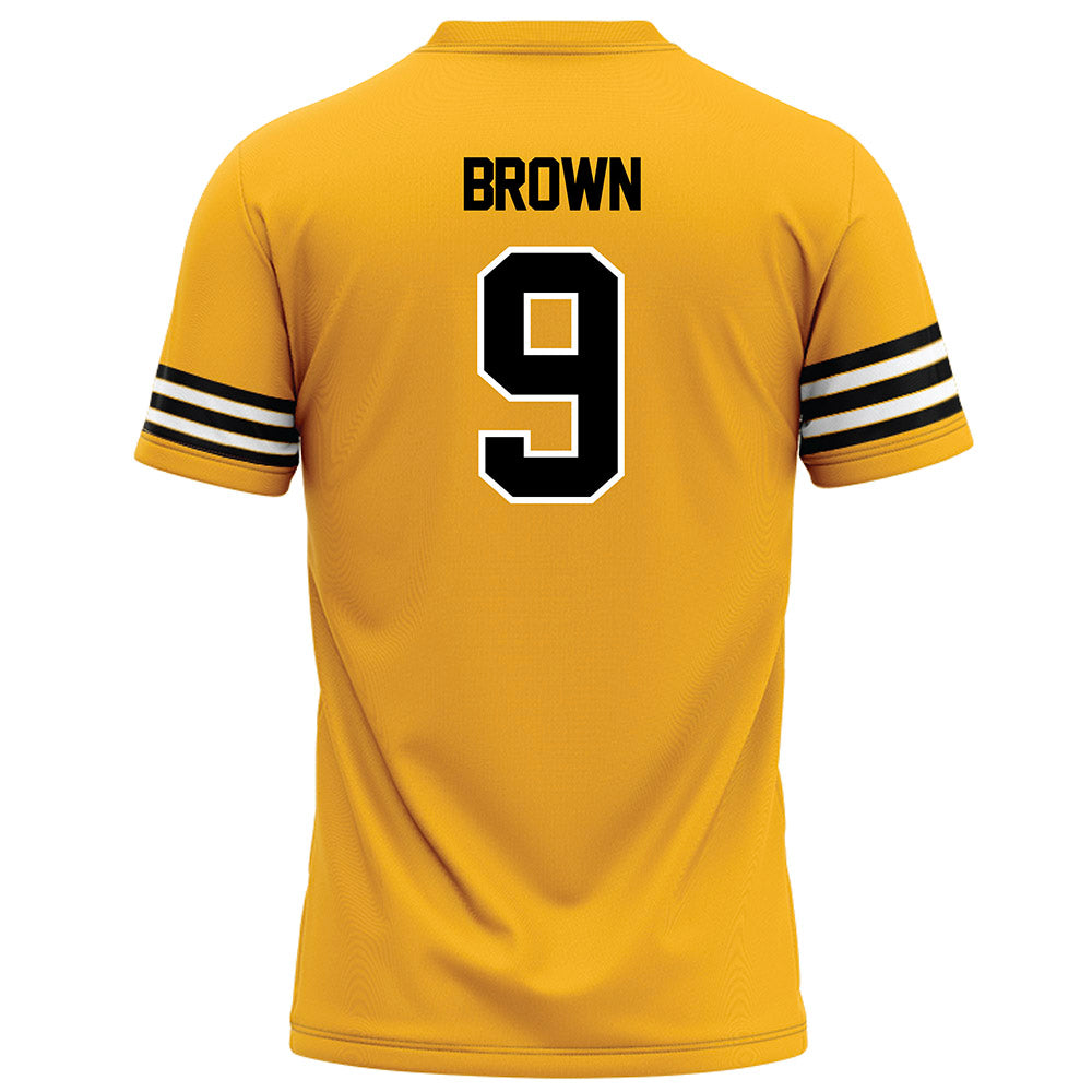 Towson - NCAA Football : Sean Brown - Gold Jersey