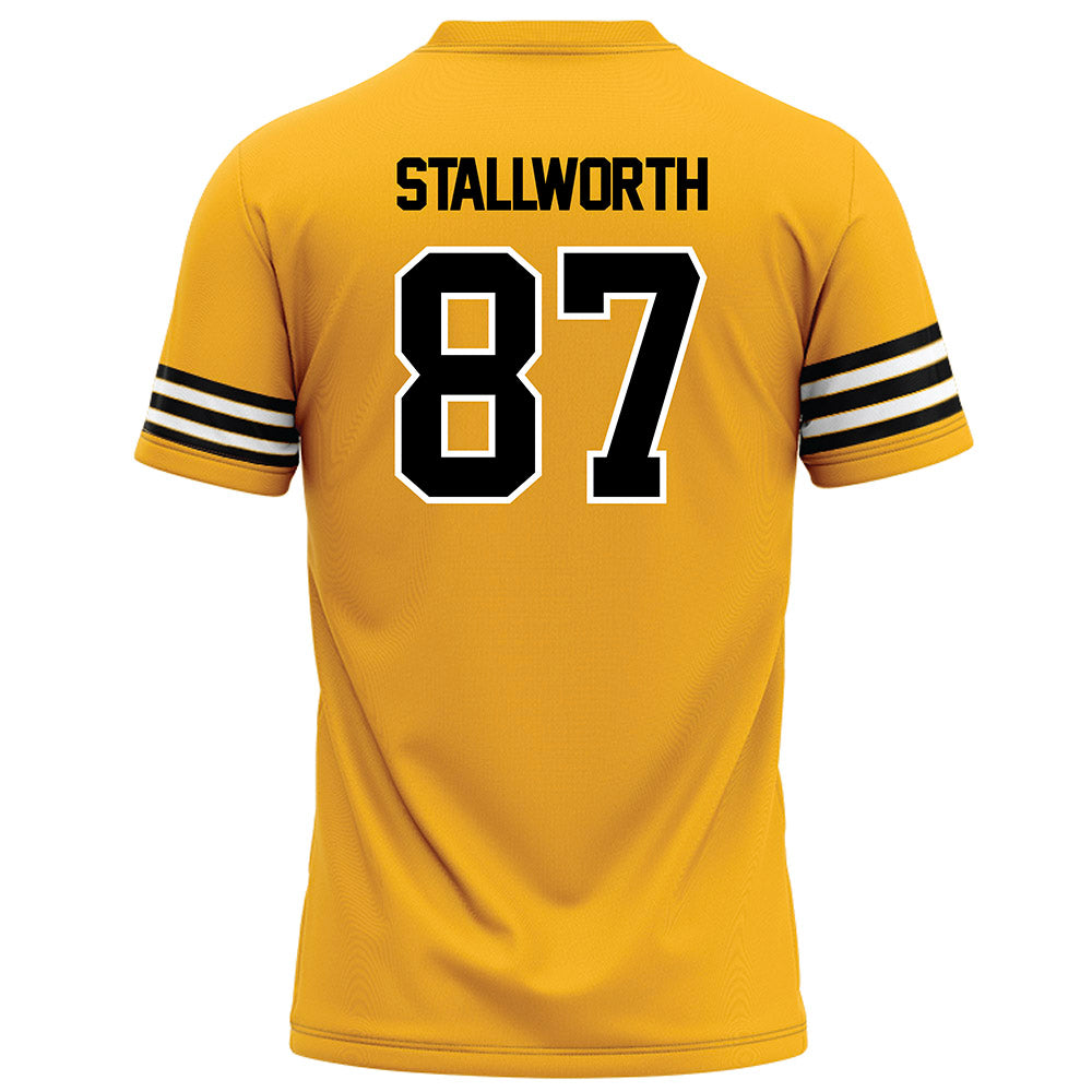 Towson - NCAA Football : Jordan Stallworth - Gold Jersey-1