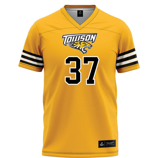 Towson - NCAA Football : Prabdeep Mann - Gold Jersey