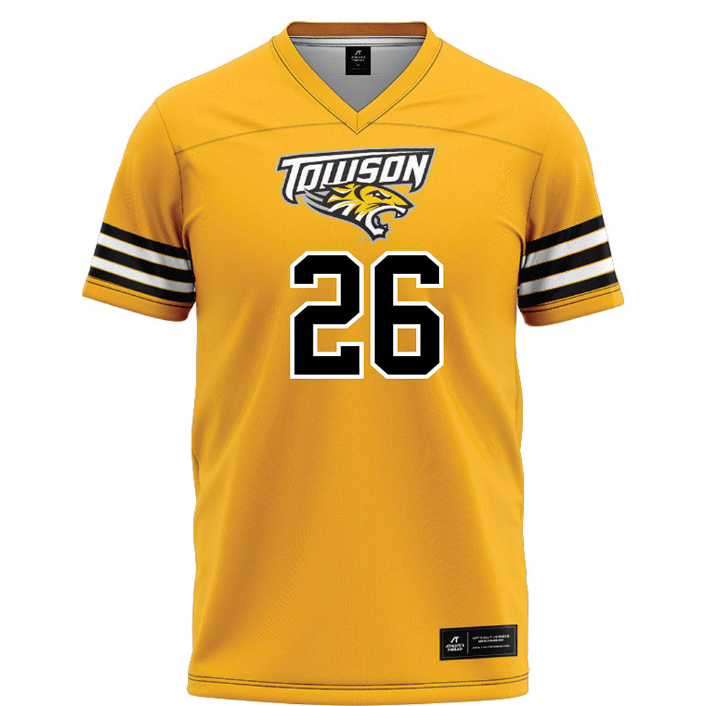 Towson - NCAA Football : Kahseim Phillips - Gold Jersey-0
