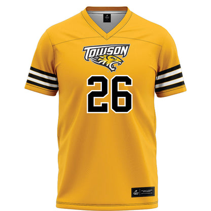 Towson - NCAA Football : Kahseim Phillips - Gold Jersey-0