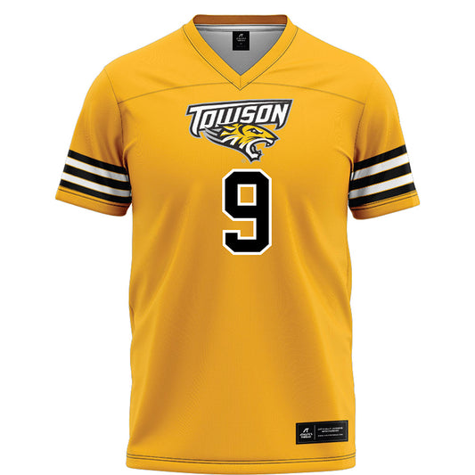 Towson - NCAA Football : Sean Brown - Gold Jersey
