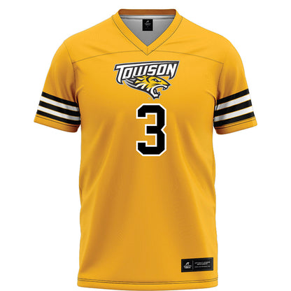 Towson - NCAA Football : Devin Matthews - Gold Jersey-0