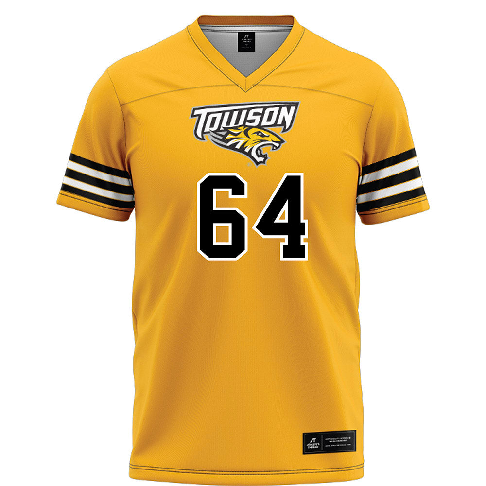 Towson - NCAA Football : Joden Nelson - Gold Jersey-0