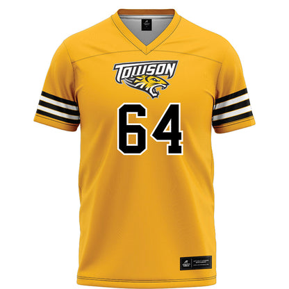 Towson - NCAA Football : Joden Nelson - Gold Jersey-0