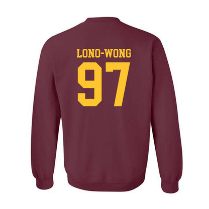 Arizona State - NCAA Football : Blazen Lono-Wong - Classic Shersey Crewneck Sweatshirt-1