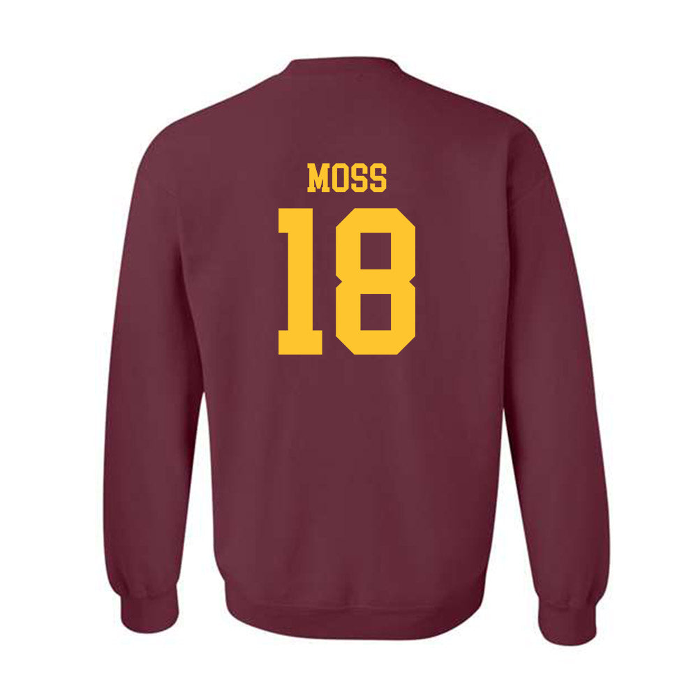 Arizona State - NCAA Football : Jalen Moss - Classic Shersey Crewneck Sweatshirt-1