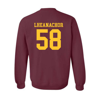 Arizona State - NCAA Football : Maxwell Lheanachor - Classic Shersey Crewneck Sweatshirt-1