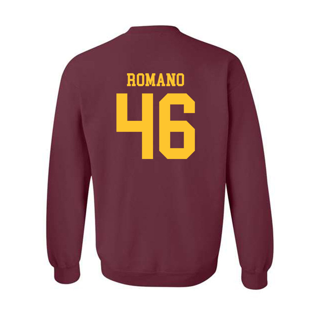Arizona State - NCAA Football : Tommy Romano - Classic Shersey Crewneck Sweatshirt-1