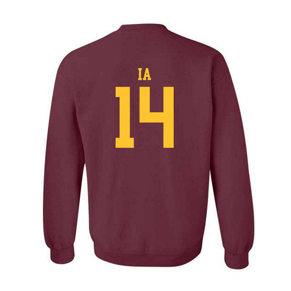 Arizona State - NCAA Football : Aaron Ia - Classic Shersey Crewneck Sweatshirt-1