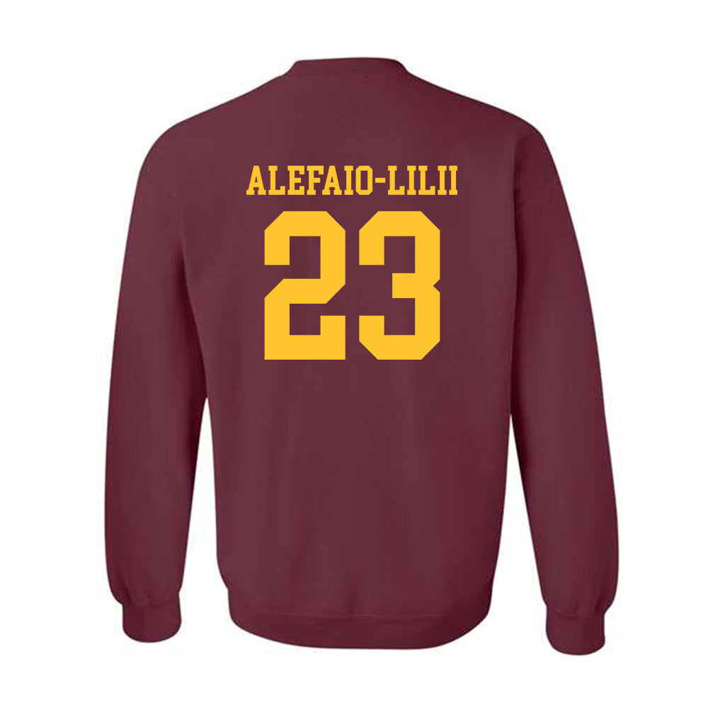 Arizona State - NCAA Football : Benjamin Alefaio-Lilii - Classic Shersey Crewneck Sweatshirt-1