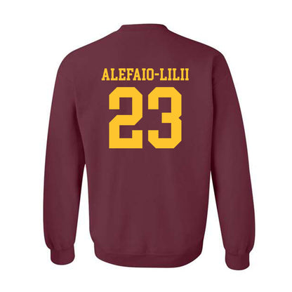 Arizona State - NCAA Football : Benjamin Alefaio-Lilii - Classic Shersey Crewneck Sweatshirt-1