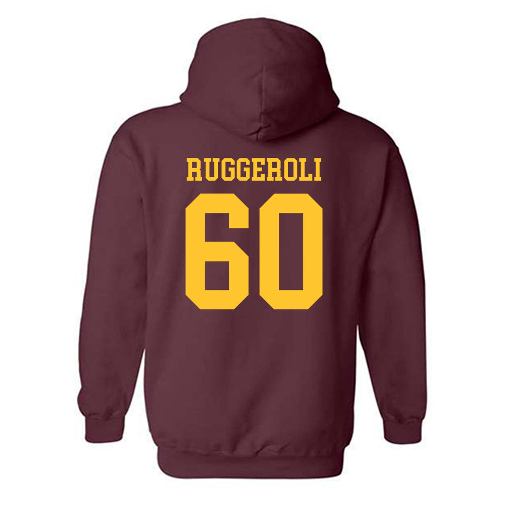 Arizona State - NCAA Football : Alexander Ruggeroli - Classic Shersey Hooded Sweatshirt-1