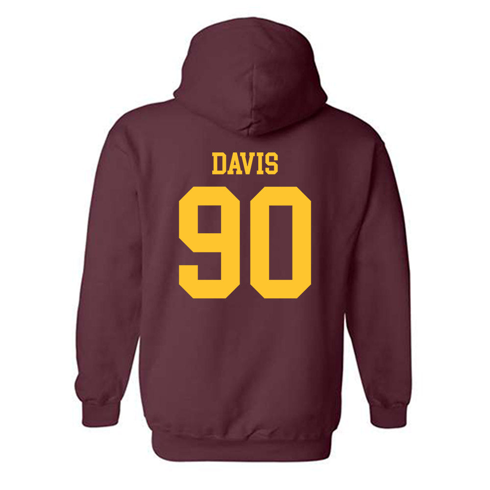 Arizona State - NCAA Football : Cade Davis - Classic Shersey Hooded Sweatshirt-1