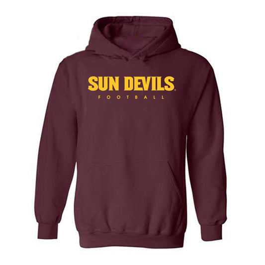 Arizona State - NCAA Football : Chamon Metayer - Classic Shersey Hooded Sweatshirt-0