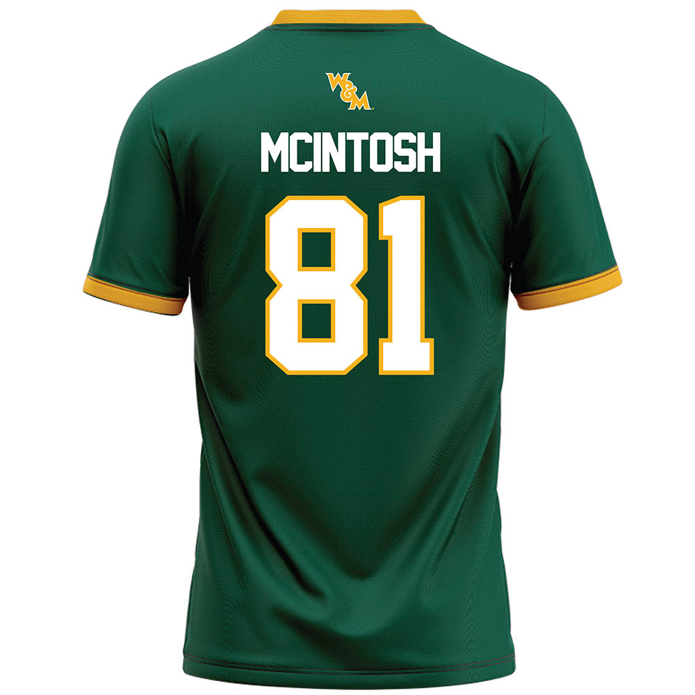 William & Mary - NCAA Football : Gavin McIntosh - Football Jersey-1