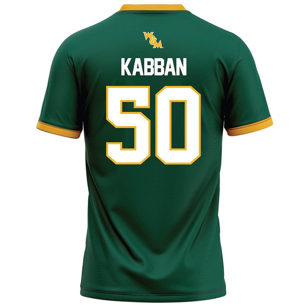 William & Mary - NCAA Football : Michael Kabban - Football Jersey-1