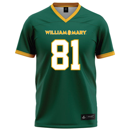 William & Mary - NCAA Football : Gavin McIntosh - Football Jersey-0