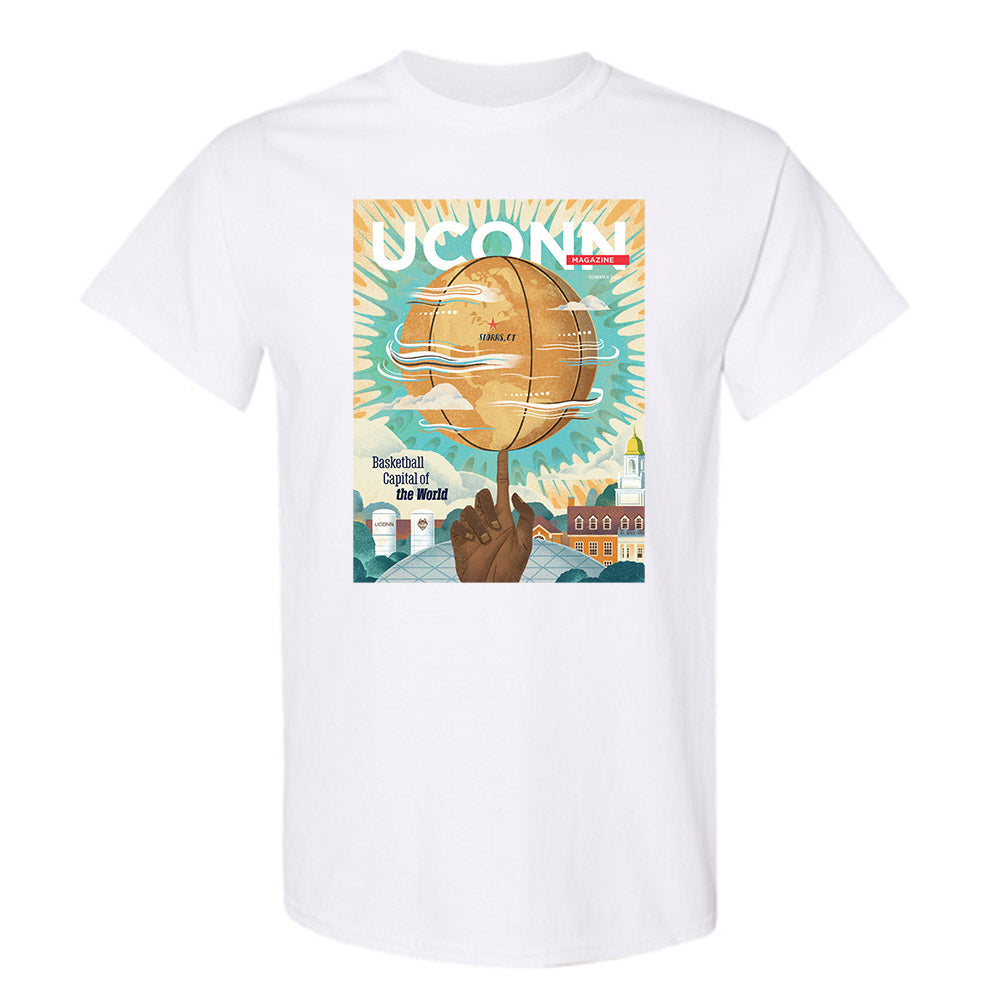 UConn - Globe v2 T-Shirt-0