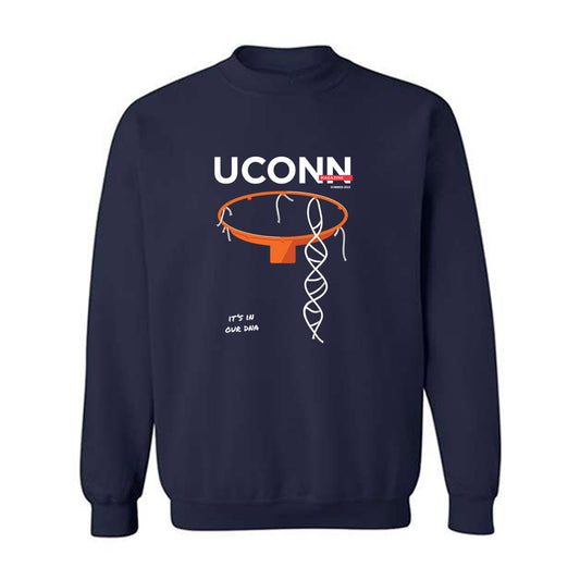 UConn - DNA Net Crewneck Sweatshirt-0