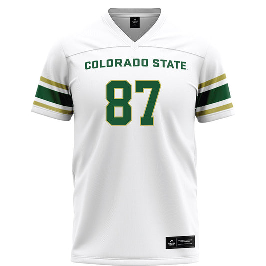 Colorado State - NCAA Football : Antoine Martin Jr - White Football Jersey-0
