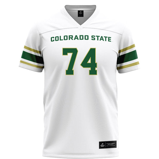 Colorado State - NCAA Football : Tanner Morley - White Football Jersey