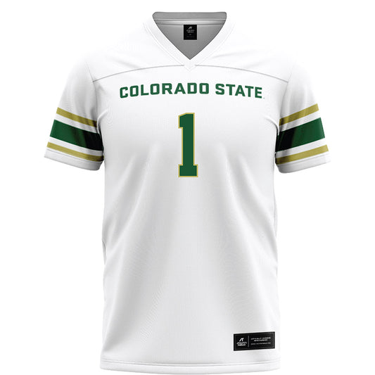 Colorado State - NCAA Football : Armani Winfield - White Football Jersey-0
