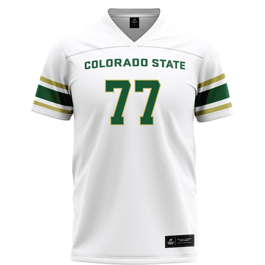 Colorado State - NCAA Football : Monjaro Senegal - White Football Jersey-0