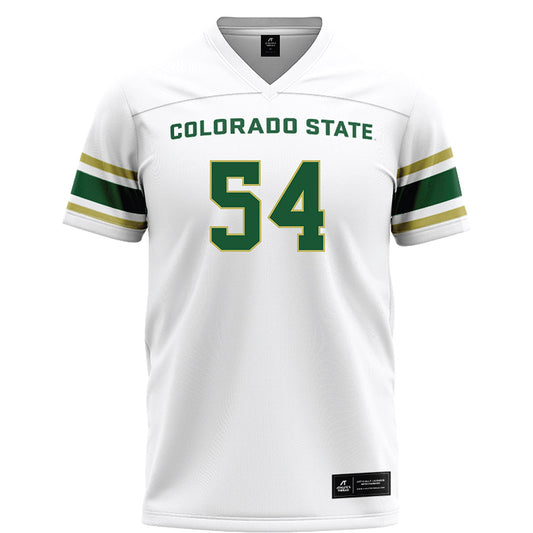 Colorado State - NCAA Football : Cannon Valenzuela - White Football Jersey-0