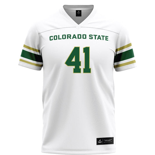 Colorado State - NCAA Football : Tyson Williams - White Football Jersey