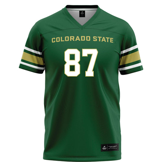 Colorado State - NCAA Football : Antoine Martin Jr - Green Football Jersey-0