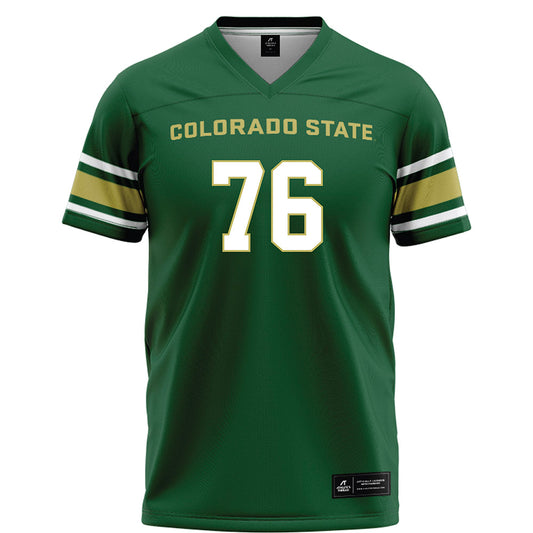 Colorado State - NCAA Football : Keegan Hamilton - Green Football Jersey