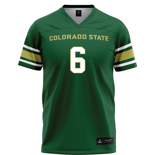 Colorado State - NCAA Football : Elijah Brown - Green Football Jersey-0