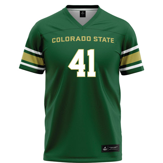 Colorado State - NCAA Football : Tyson Williams - Green Football Jersey