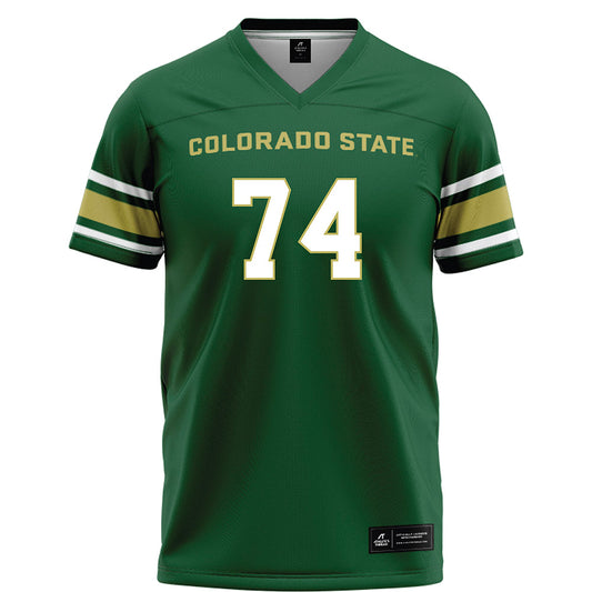 Colorado State - NCAA Football : Tanner Morley - Green Football Jersey