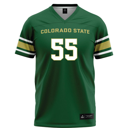 Colorado State - NCAA Football : Andrew Laurich - Green Football Jersey