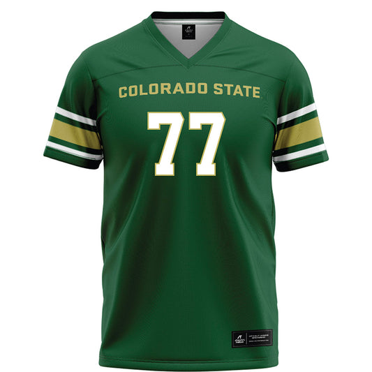 Colorado State - NCAA Football : Monjaro Senegal - Green Football Jersey-0